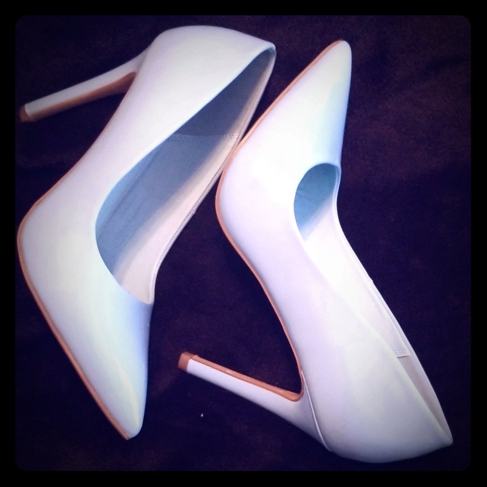 Sassy Baby Blue Heels